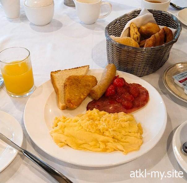 キャメロンハイランドリゾートの朝食